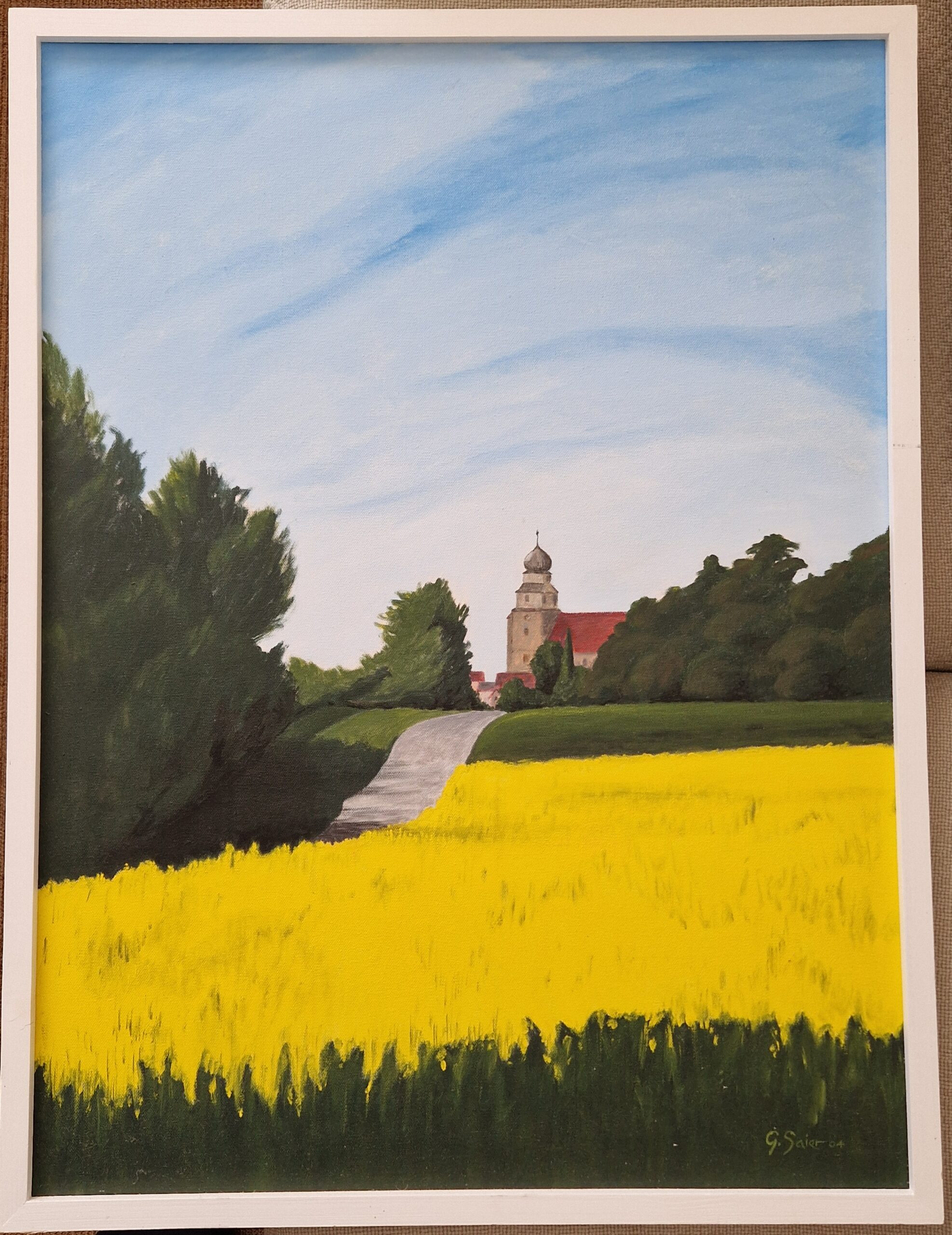 Gerhardt Saier, 60 x 80 cm, Preis 200 €